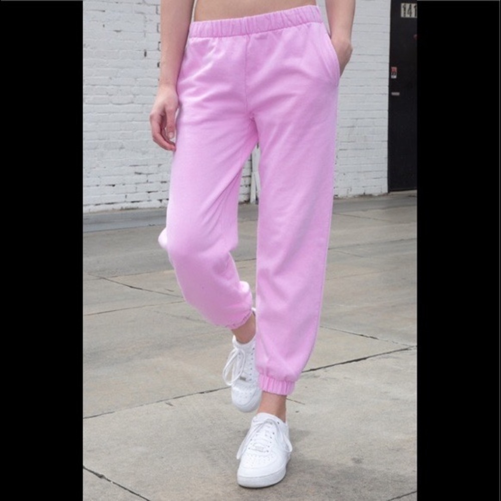 Brandy Melville Pink Sweatpants